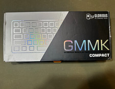 Glorious GMMK Compact Mechanical Keyboard White RGB Backlit Removable Switches picture