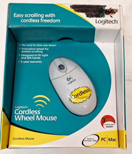 Logitech Cordless Wheel Mouse Works In Windows 2000 PC/MAC picture