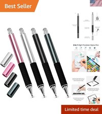 Versatile 4-Pack Fine Point Stylus Pens - Anti-Scratch Tip for Digital Artistry picture