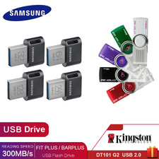 UDisk Kingston DT101 USB2.0 Samsung Fitplus USB 3.1 Flash Drive Memory Stick Lot picture