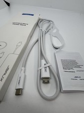 JSAUX 4K USB-C to HDMI Cable 100W PD Charging Adapter iPhone 15 MacBook White picture