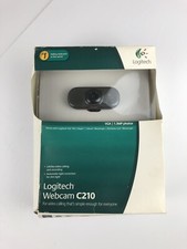 Logitech c210 1.3MP VGA Webcam With Microphone Complete picture
