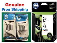 Genuine HP 65 Ink Cartridge Combo Pack for HP 2622 3752 3755 3722 printer-NEW    picture