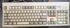 Vintage NEC KB-6923  PS/2 Keyboard 158-052121-000 Tested picture