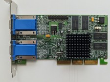 Vintage Matrox Millennium G450 32MB AGP Video Card (Dell P/N: 0608UX) Retro PC picture