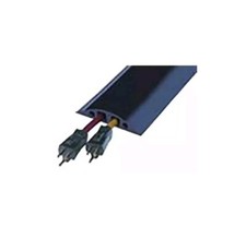 CHECKERS RFD6-10 Cable Protector,2 Channels,Black,10 ft.L 5MKJ2 picture