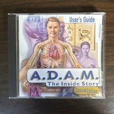 A.D.A.M. The Inside Story Special Edition User’s Guide 1996 Anatomy Education picture