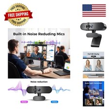 Versatile 1080P Computer Camera with Auto Light Correction & USB Connectivity picture