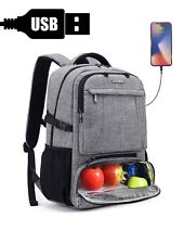 COOLBELL 17.3 Inches Laptop Backpack & Lunch Backpack with USB⭐️⭐️⭐️⭐️⭐️ picture