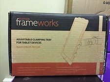 Gator Frameworks Adjustable Clamping Tray For Tablet Devices picture
