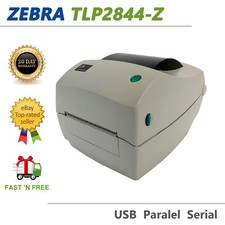 Zebra TLP 2844-Z Thermal Transfer Label Printer 284Z-10300-0001 No AC Adapter picture