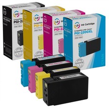 LD Ink Cartridge for Canon PGI-2200XL 4pk HY 9255B001 9268B001 9269B001 9270B001 picture