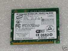 N Compaq 2500 HP Broadcom WiFi 54g Wireless Card BCM94306MP 326685-001 325333-00 picture