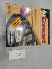 Cakewalk In Concert 30+ Windows 95, Mac OS, CD Virtual Keyboard New Sealed NIB picture
