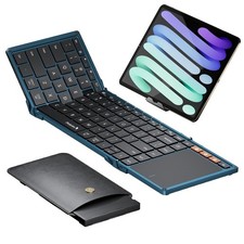 Foldable Bluetooth Keyboard with Touchpad, 0.65