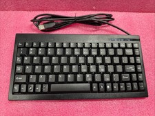 Adesso ACK-595UB Mini USB Keyboard with Embedded Numeric Keypad - Black picture
