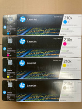 HP 210X Black/Cyan/Magenta/Yellow High Yield Toner Cartridge Set picture