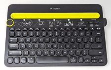 VTG Logitech K480 Multi-Device Black Bluetooth Wireless PC Mac Keyboard DW22 picture