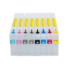 8Color 300ml T5651‑T5659 Reusable Ink Cartridges with Chip Fit for Epson 4800 picture