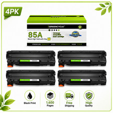 4PK CE285A Toner Cartridges for HP Laserjet 85A P1102 P1102W P1006 P1005 M1212nf picture