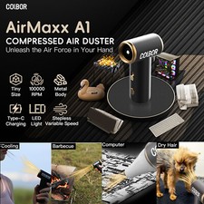 Portable Compressed Air Duster COLBOR AirMaxx A1 Electric Air Blower 100000RPM picture