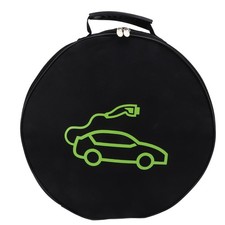 EV Charging Cable Storage Bag, Round Large Capacity Multi Purpose EV Carry Ba... picture