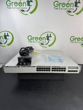 Cisco Catalyst C9300L-24P-4G-E 24-Port PoE+ 4x1G SFP Managed Network Switch picture