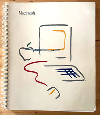Vintage 1983 Apple Macintosh User’s Guide Spiral Manual 160 pages picture