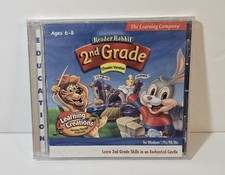 Reader Rabbit 2nd Grade Classic Version PC CD-ROM Game Learning Company 2000 picture
