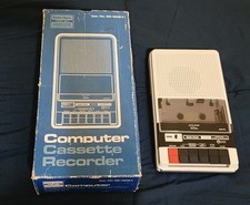 Vintage Radio Shack TRS-80 CCR-81 Computer Cassette Recorder w/ Original Box picture