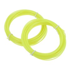 2 Pcs 3D Pen Filament, 1.75mm Dia 33ft Length, Transparent Lemon Color picture