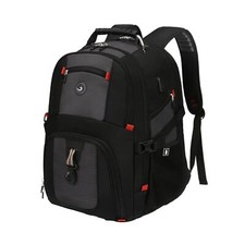 SHRRADOO Extra Large 52L Travel Laptop Backpack with USB Charging Port, Colle... picture