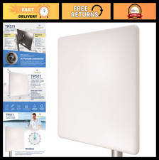High-Gain 2.4GHz WiFi Panel Antenna 20dBi Outdoor Directional - Weatherproof, Lo picture