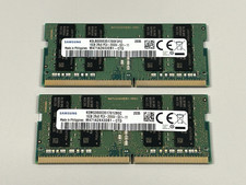 Lot of 2 Sticks Samsung 16GB DDR4 PC4-2666V Laptop Ram Sodimm picture