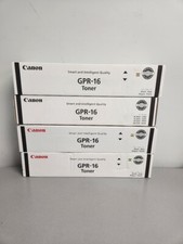 Canon GPR-16 9634A003 Black Toner Cartridge Lot of 4 picture