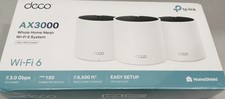 TP-Link Deco X55 AX3000 Whole Home Mesh Wi-Fi 6 System, 3 Pack, Brand-New picture
