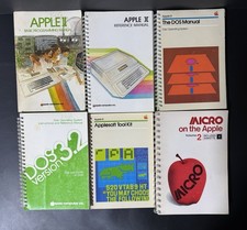 Vintage Apple Computer User Guides Set Of 6 picture