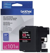 NEW Brother LC101M LC-101 Magenta Ink Cartridge Genuine  picture