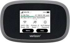 New -  Inseego Verizon Wireless Jetpack MiFi 8800L | Free VPN Mobile Hotspot picture