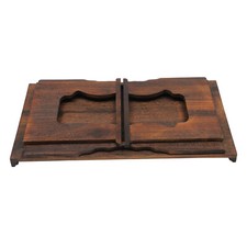 Antique Foldable Bed Laptop Desk Portable Sofa Side End Table Coffee Tea Table picture