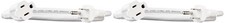 Amazon Basics Extension Cord 3-Prong Outlet Extender 3ft White 2-Pack picture