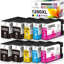 Miss Deer Maxify 1200 Ink Cartridges, Compatible for Canon 1200XL PGI 1200 XL... picture