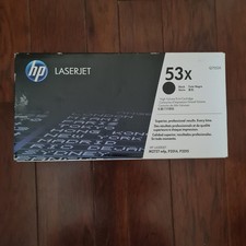 HP Genuine-HP 53X Toner Q7553X (Black) Factory Sealed Box Brand New Cartridge picture