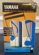 YAMAHA YST-M7 Powered Multimedia Feature Speakers OPEN BOX Vintage 1995 RARE picture