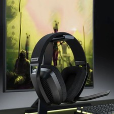 BINNUNE 2.4GHz Wireless Gaming Headset with Mic for PS5 PS4 PC Mac Playstation picture