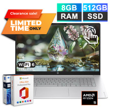 2026 HP OmniBook 3 Laptop 16 Touch AMD Ryzen 5 8GB RAM 512GB SSD Office 2024 Pro picture