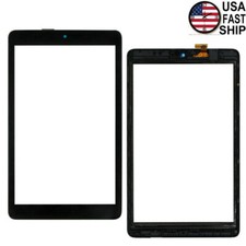 Touch Screen Digitizer Glass Frame For Alcatel Joy Tab / 3T 8