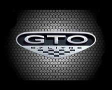 GTO Mouse Pad Vintage Classic Old Car Designs Logos 7 3/4 x 9