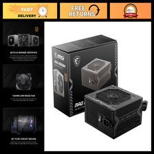 550W Compact Power Supply, 80+ Bronze, Low-Noise 120mm Fan, Active PFC, 5-Year W picture