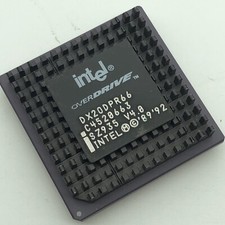 486 DX66 BOX INTEL PROCESSOR DX2ODPR66 486 DX2 66Mhz OverDrive CPU SZ935 SZ904 picture